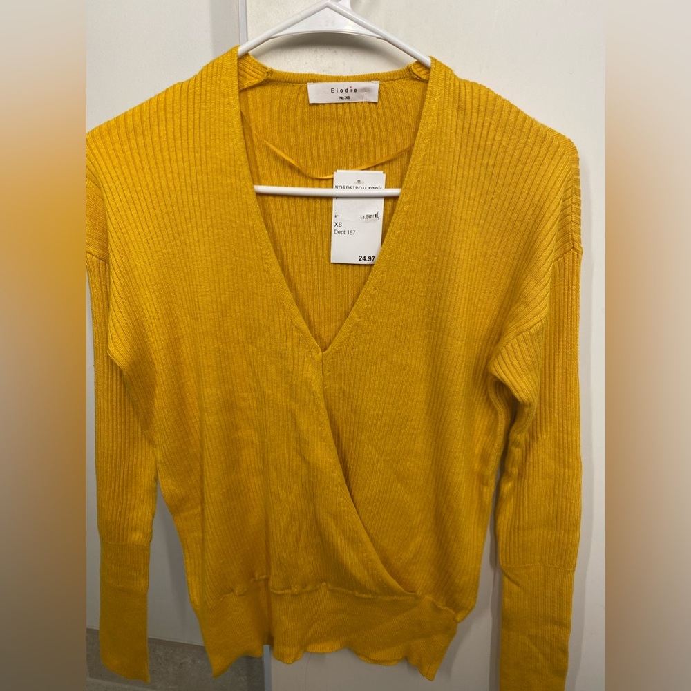 New sweater with tags, purchased from Nordstrom rack